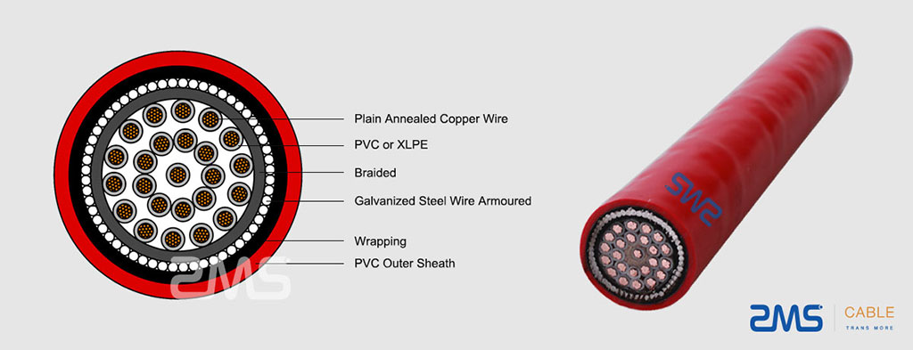 Galvanized-Steel-Wire-Armoured-Control-Cable