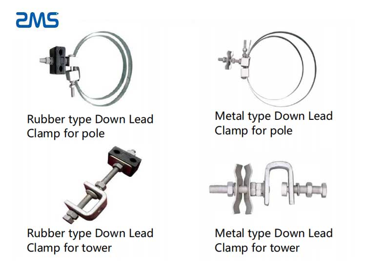down lead clamp