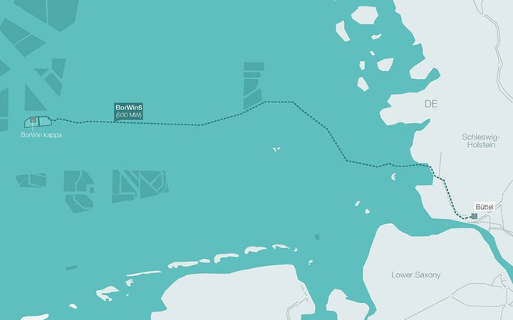 submarine power cable laying