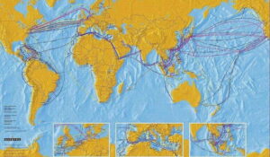 subsea cable distribution map