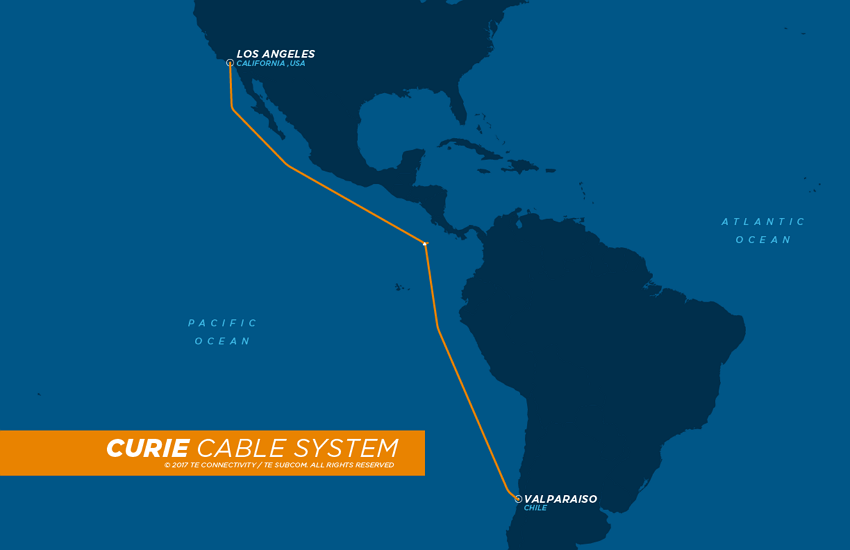 the Chile first submarine fiber optic cable