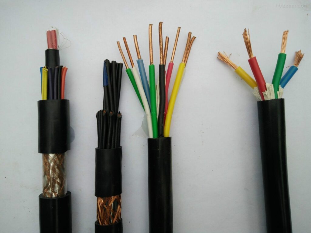 Shielded Control Cable types
