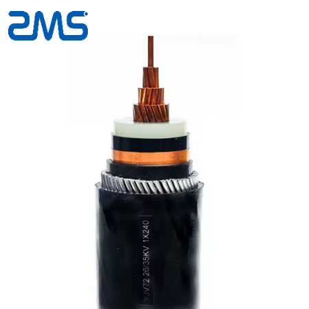 up to 35kV XLPE or EPR insulated compound Al. (Cu.) waterproof sheathed single core submarine power cable