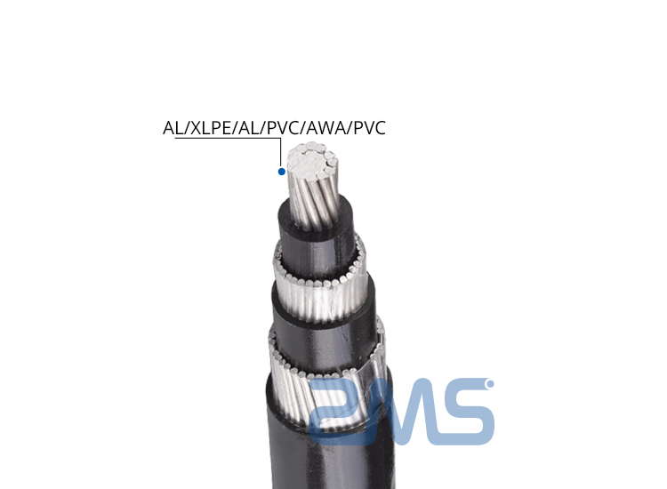 Aluminium Concentric BS 7870 PVC Cable