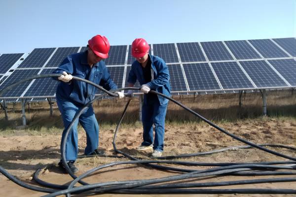 Photovoltaic cable project with ZMS