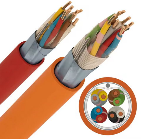 Fire Alarm Cable (JH(St)H - JH(St)H FE-Quality Copper) for Fire Resistant and High Quality Signal Transmission