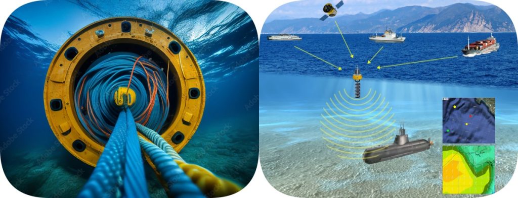 Submarine communications and data transmission engineering