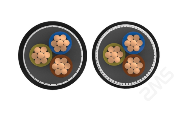 NYFGY cable structure