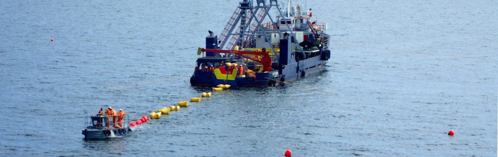 Submarine Cable laying