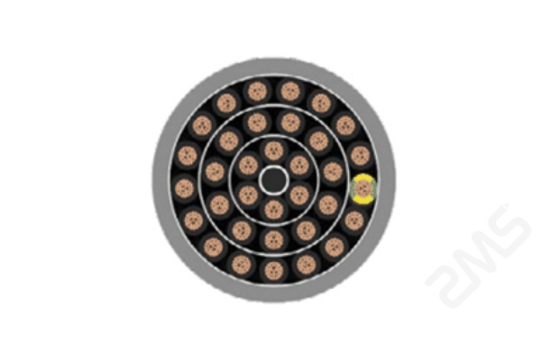 YY LSZH control cable structure