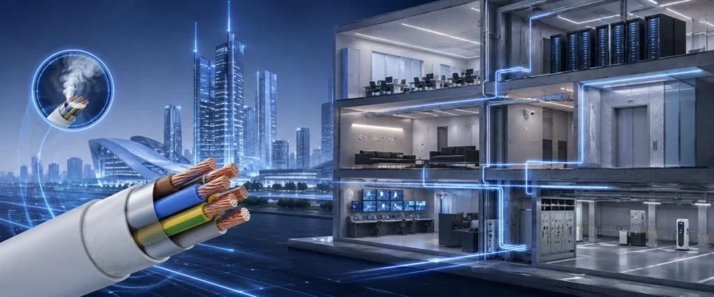 LSZH cable application in buildings