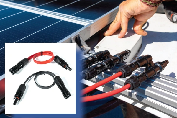 Solar Connector Cable application